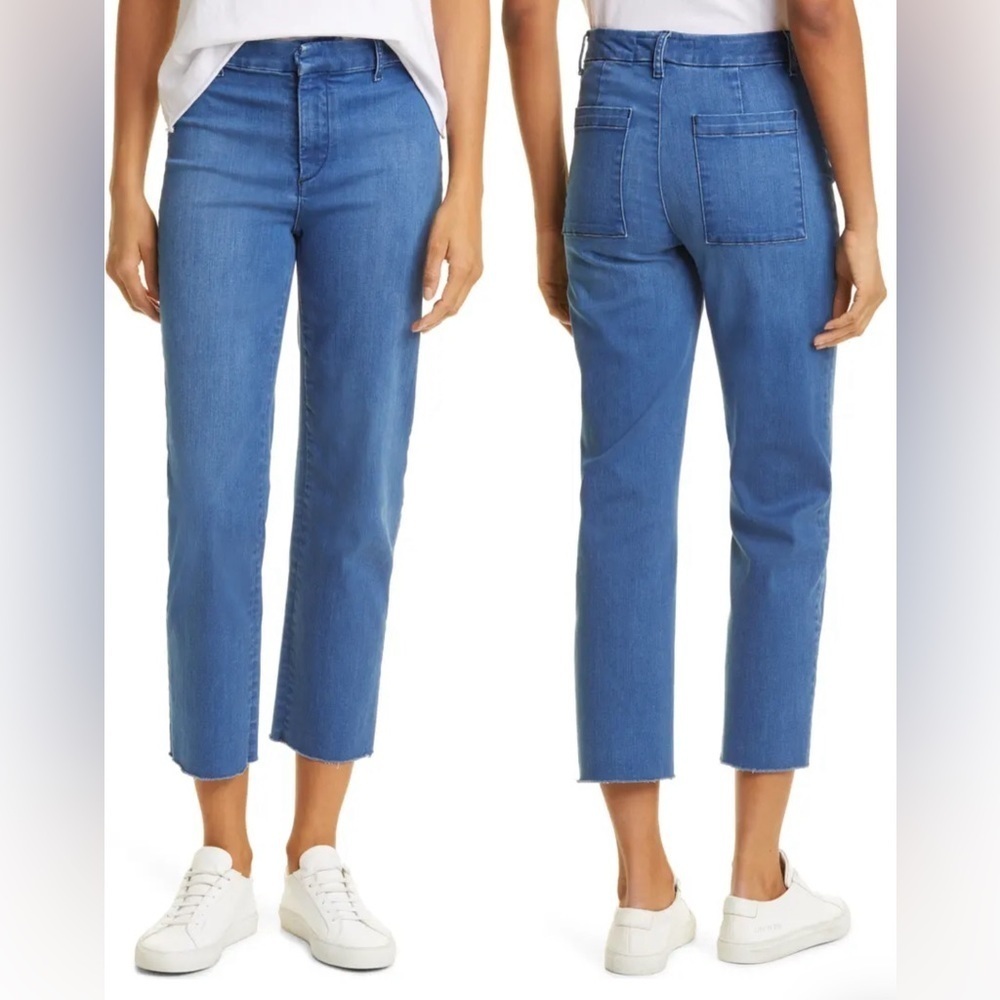 NEW Frank & Eileen Kinsale Performance Crop Pants size 6 B2626